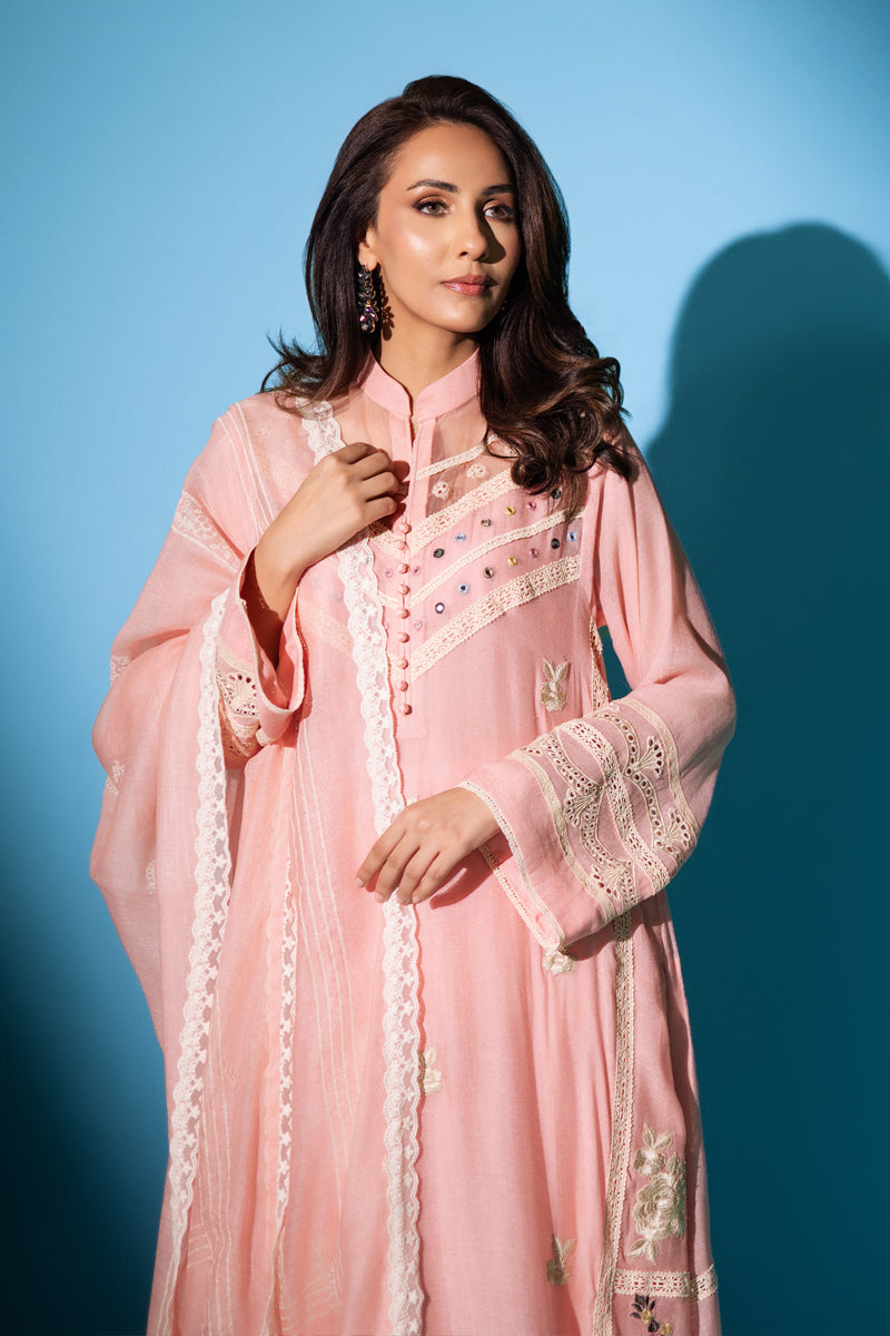 Blocked in Pink with Pants