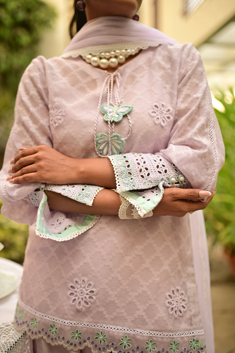Luminous with Farshi Shalwar