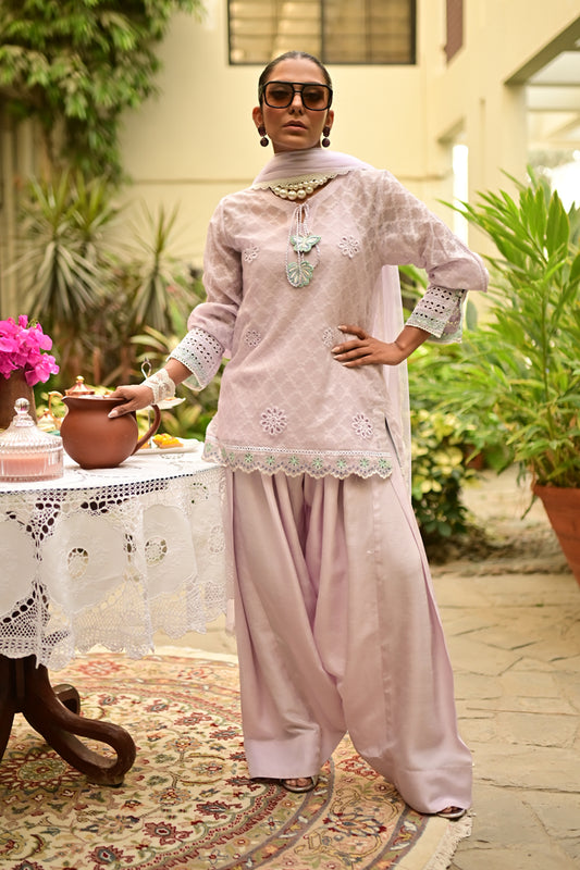 Luminous with Farshi Shalwar