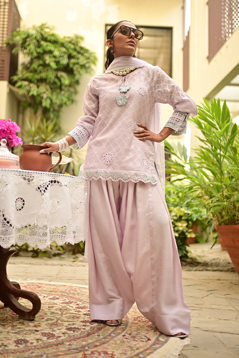 Luminous with Farshi Shalwar