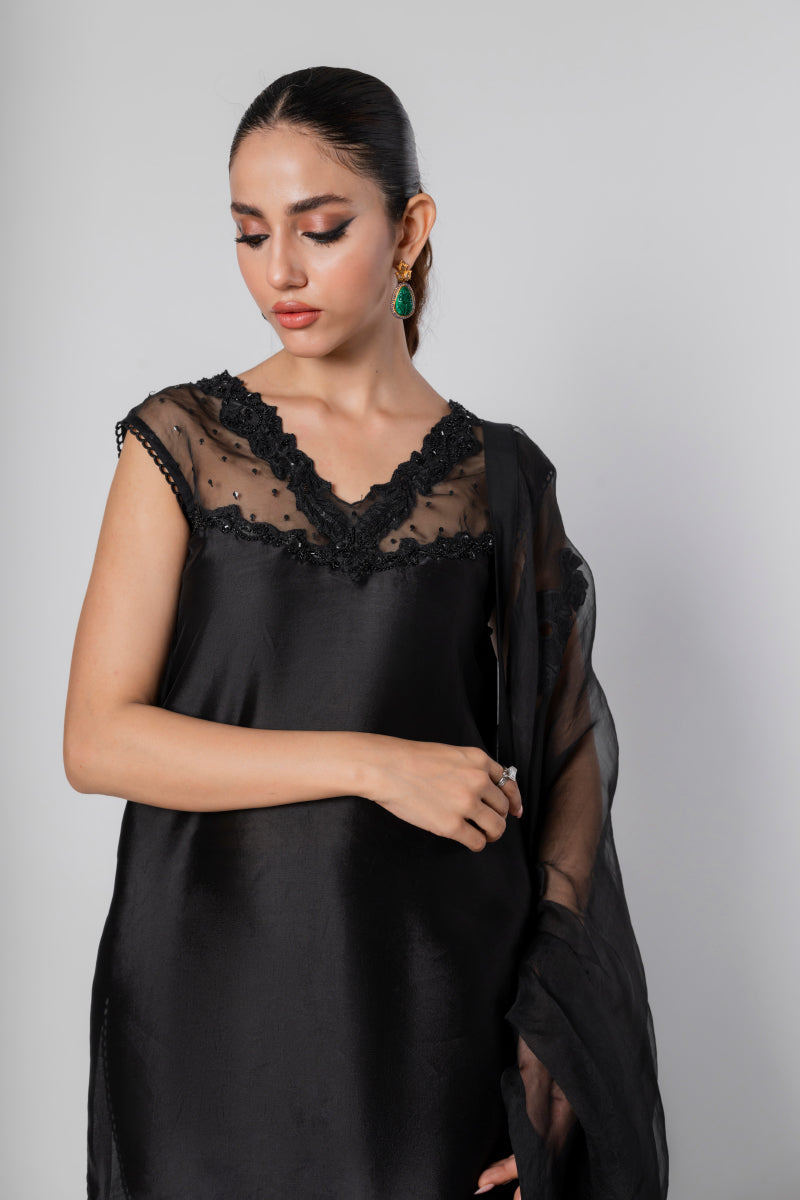 Midnight Noir with Shalwar