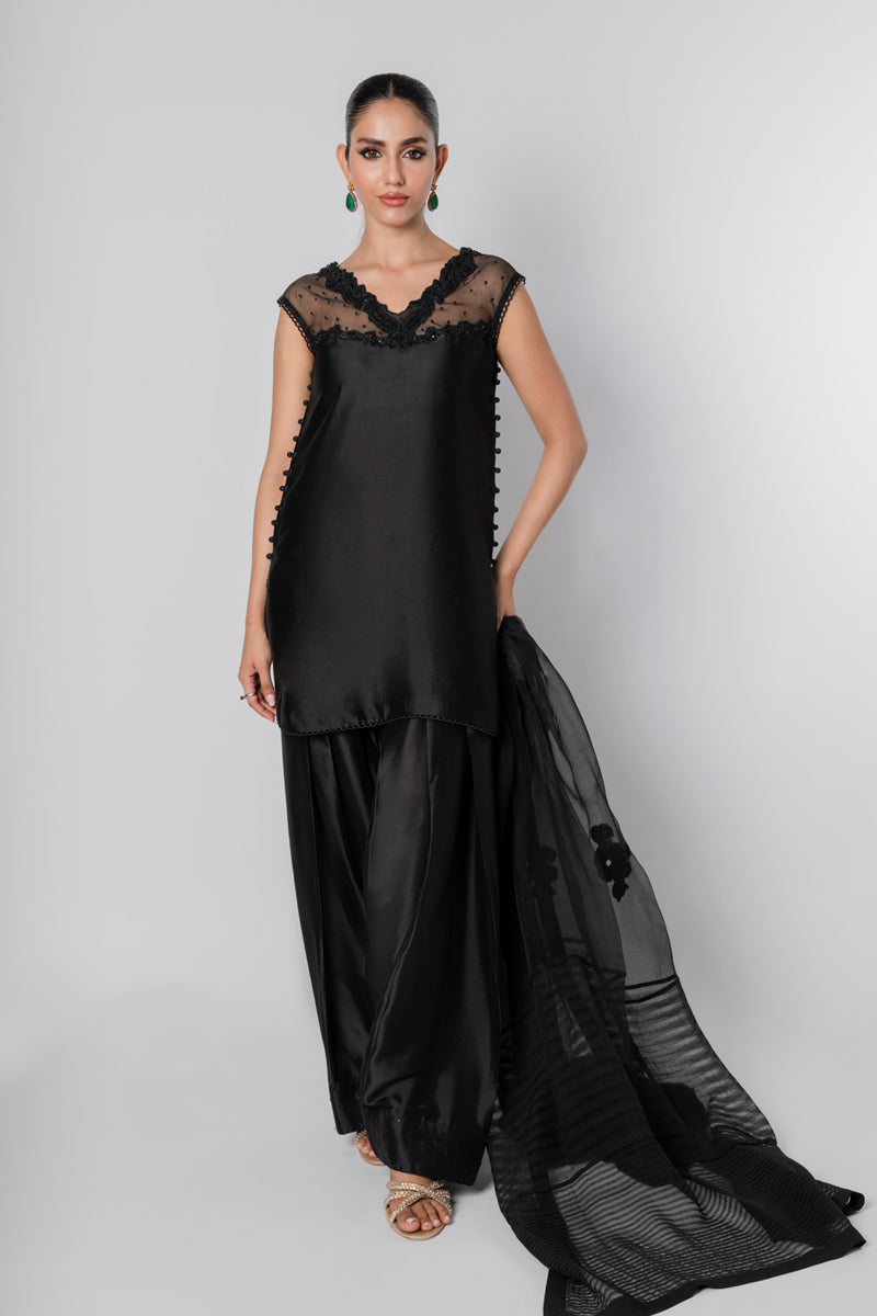 Midnight Noir with Shalwar